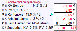 Sozialversicherungsbeiträge
