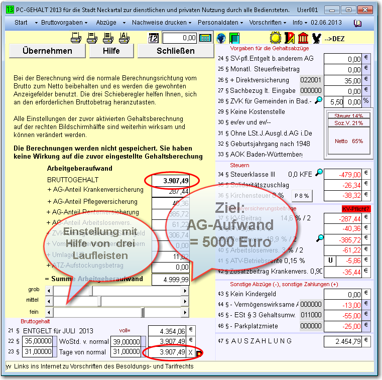 Netto Brutto Rechner